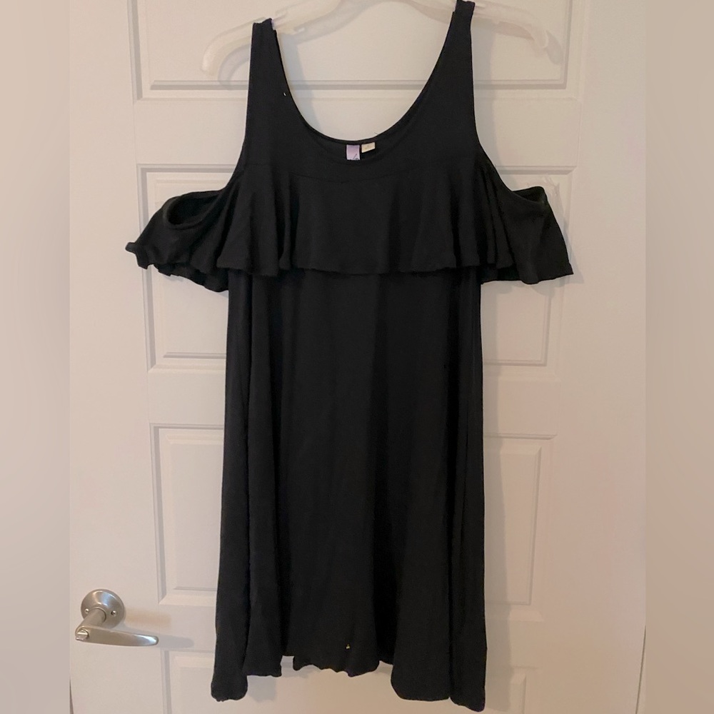 Cotton Cold Should Dress with Ruffle